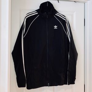 Classic Striped Adidas Zip-up